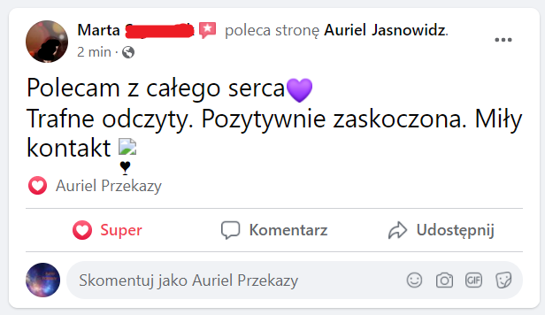 Jasnowidz Medium Kontakt z Osobą zmarłą